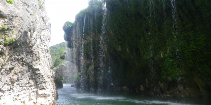 Descente du canyon du diable le 11 juin 2016 au matin