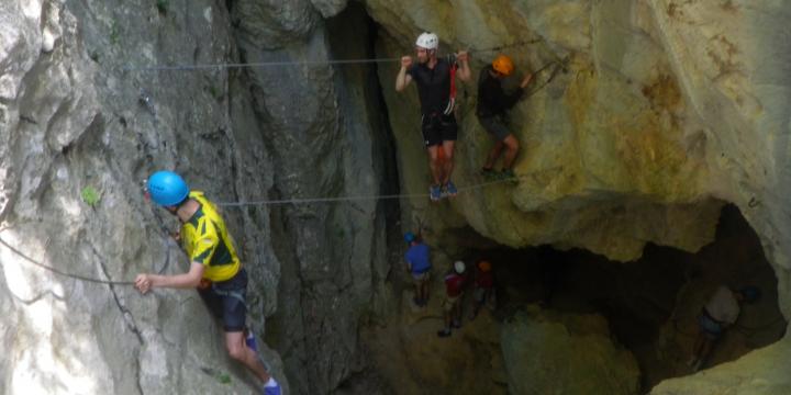 via ferrata du thaurac 11 juin 2016