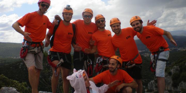 via ferrata du thaurac le vendredi 17 juin 2016