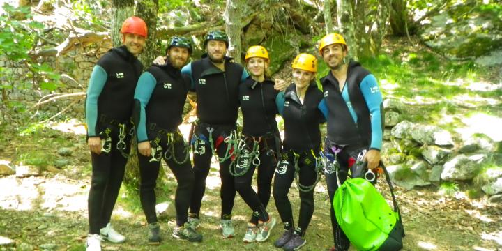 canyoning dans les cascades d orgon le 26 mai 2017