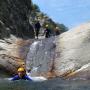 le canyon d'initiation du rec grand dans le caroux, une sortie en nature le 20 juin 2017-0