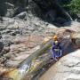 le canyon d'initiation du rec grand dans le caroux, une sortie en nature le 20 juin 2017-10