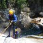 le canyon d'initiation du rec grand dans le caroux, une sortie en nature le 20 juin 2017-12