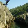 une descente matinale au canyon Heraultais du diable le 13 juin 2017-11