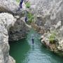 canyoning Heraultais dans la partie basse du canyon du diable le 21 juillet 2017-14