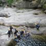 canyoning dans les gorges du Tapoul dans les Cevennes le 24 juin 207-9