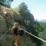 via ferrata du thaurac l'apres midi du 17 juin 2017. -13