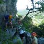 Matinee en via ferrata au Thaurac pour un Enterrement de vie de Garçon le 17 juin 2017-9