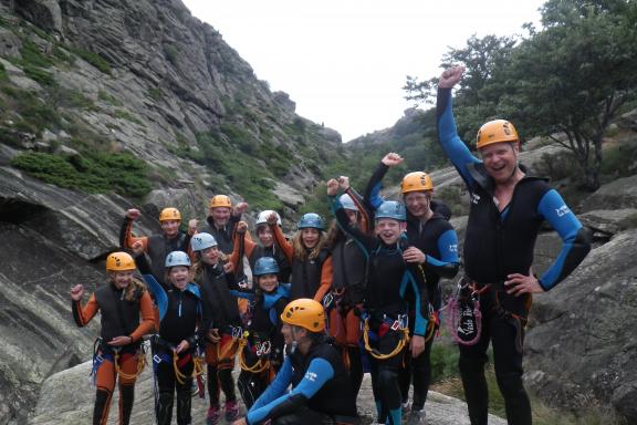 Activités - Canyoning dans le Caroux - Canyon de Colombières