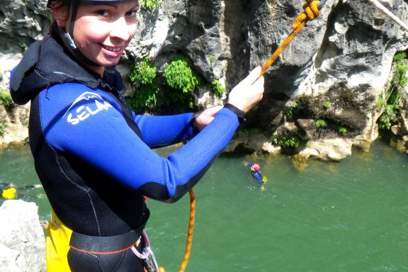 Canyoning - Canyoning Herault - Canyon du Diable - Partie haute