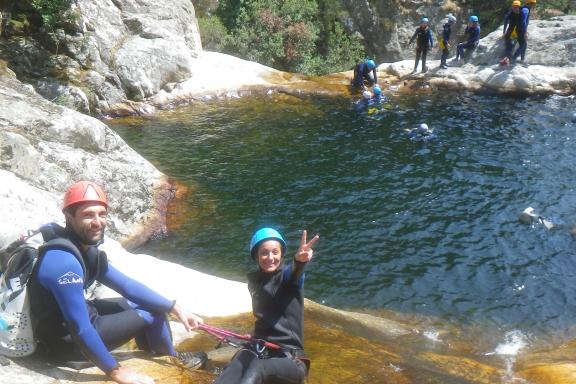 Canyoning - Canyoning dans le Caroux - Canyon du Rec Grand