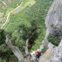 Escalade grande voie - Escalade à Saint Guilhem-Le-Desert - L'empire des sens - 13