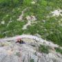Escalade grande voie - Voie d'escalade pour débutant - Tete de Braque - 7