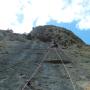 Escalade grande voie - Voie d'escalade pour débutant - Tete de Braque - 31